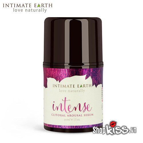 Gel bôi tăng khoái cảm nữ Intense Earth tự nhiên mát lạnh hiệu quả