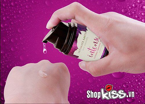 Gel bôi tăng khoái cảm nữ Intense Earth tự nhiên mát lạnh hiệu quả
