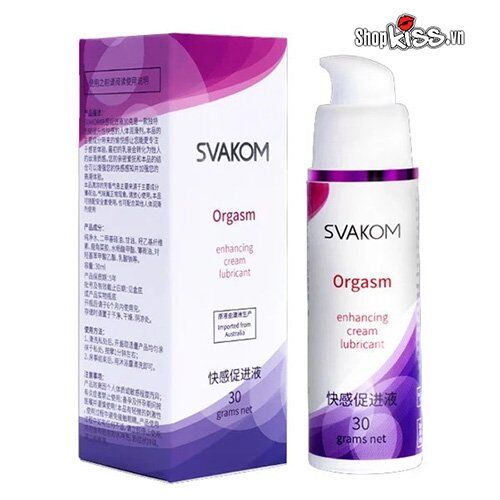 Gel bôi trơn Svakom Orgams dưỡng ẩm tăng cực khoái
