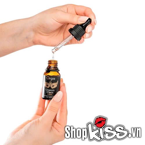 Dung dịch kích thích Orgie Orgasm Drops Vibe tăng khoái cảm
