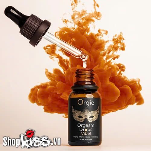 Dung dịch kích thích Orgie Orgasm Drops Vibe tăng khoái cảm