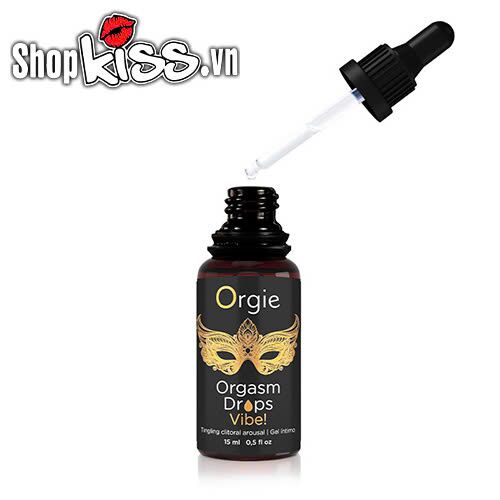 Dung dịch kích thích Orgie Orgasm Drops Vibe tăng khoái cảm