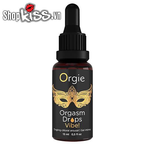 Dung dịch kích thích Orgie Orgasm Drops Vibe tăng khoái cảm