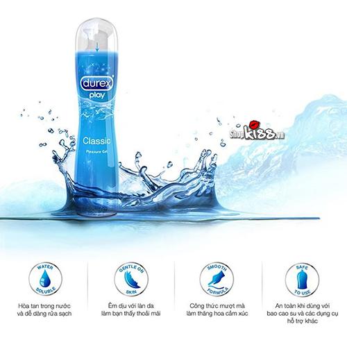 Gel bôi trơn Durex Play Classic 100ml chính hãng giúp quan hệ dễ dàng