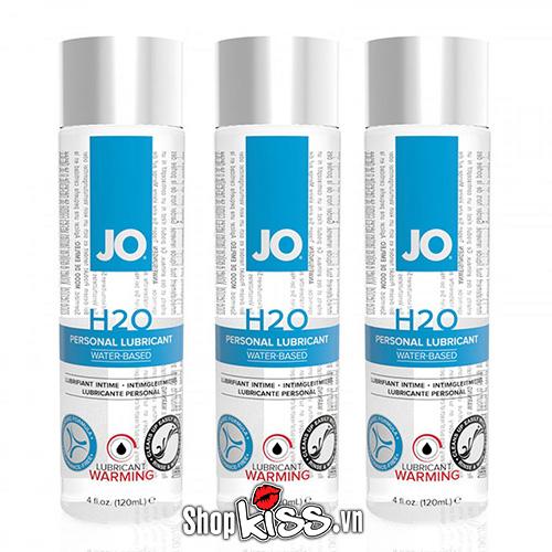 Gel Bôi Trơn Nóng Gốc Nước Jo H2O Warming 120ml An Toàn
