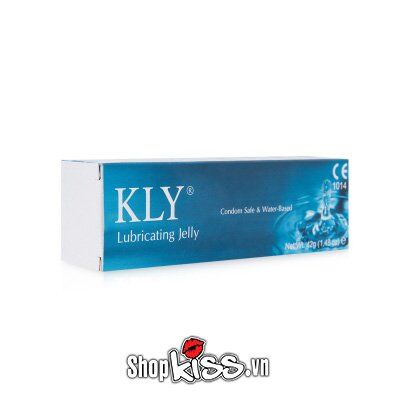 Gel bôi trơn âm đạo KLY Jelly 82g gốc nước mượt mát an toàn dùng lâu