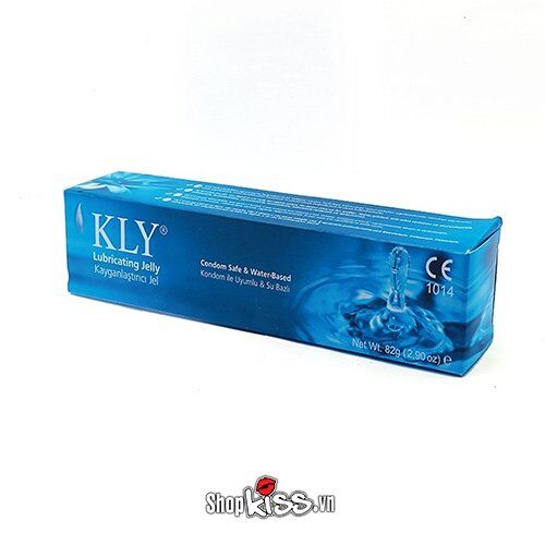 Gel bôi trơn âm đạo KLY Jelly 82g gốc nước mượt mát an toàn dùng lâu