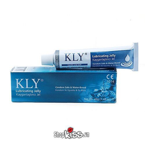 Gel bôi trơn gốc nước KLY Jelly 42g an toàn dịu nhẹ dễ sử dụng