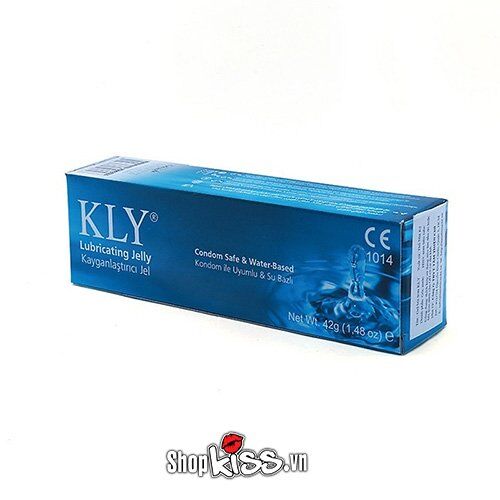 Gel bôi trơn gốc nước KLY Jelly 42g an toàn dịu nhẹ dễ sử dụng