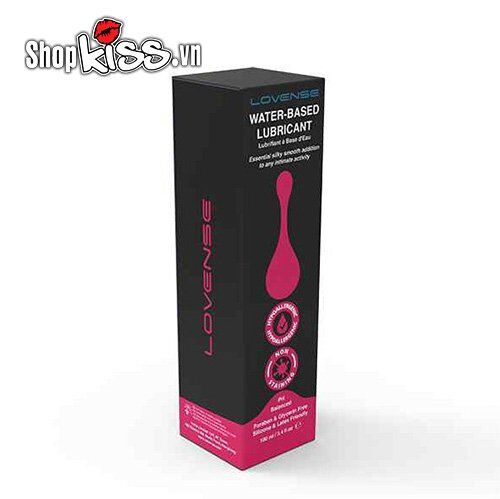 Gel bôi trơn Lovense gốc nước an toàn tăng trơn mượt