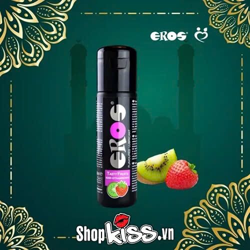 Gel bôi trơn Kiwi Strawberry ngon miệng Eros hấp dẫn Oral