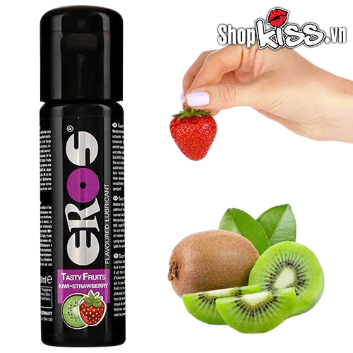 Cung cấp Gel bôi trơn hương trái cây Kiwi Strawberry nếm được Eros Tasty Fruits – Dành cho Oral sex  mới nhất 