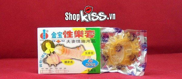 Bao cao su gai mềm hộp 2 cái an toàn kích thích cực khoái