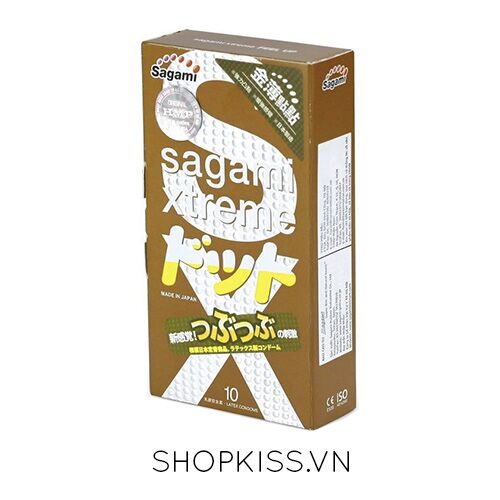 Bao Cao Su Mỏng Gai Nhẹ Sagami Xtreme Feel Up An Toàn Mềm Mại 
