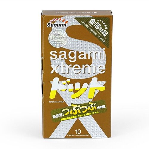 Bao cao su Sagami Xtreme Feel Up mỏng gai tăng khoái cảm cao cấp Nhật