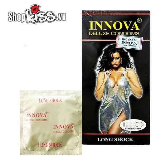 Bao cao su Innova gai mịn kéo dài thời gian an toàn thoải mái