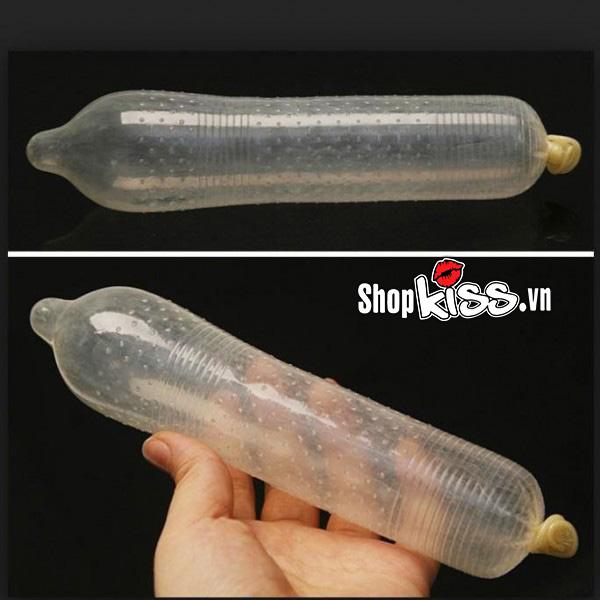 Bao cao su Durex Pleasure Max gân gai mỏng hộp 12 cái kích thích