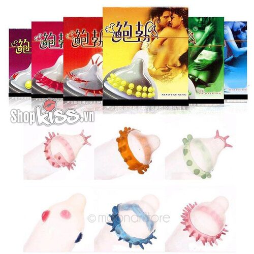 Bao cao su siêu gai RunBo gai gân kéo dài khoái cảm