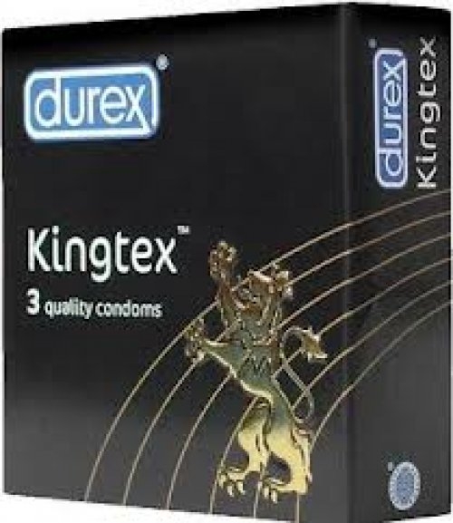 Bao cao su size nhỏ Durex Kingtex hộp 3 cái siêu mỏng ôm sát