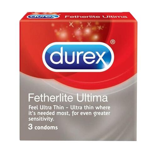 Bao cao su Durex siêu mỏng Fetherlite Ultima bảo vệ an toàn