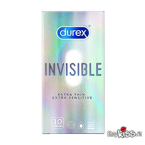 Bao Cao Su Siêu Mỏng Durex Invisible Extra Thin Extra Sensitive