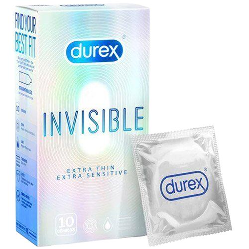 Cung cấp Bao cao su siêu mỏng Durex Invisible Extra Thin Extra Sensitive  hàng mới về 