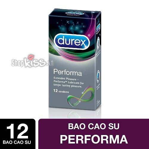 Bao Cao Su Durex Performa Kéo Dài Thời Gian Quan Hệ Hộp 12