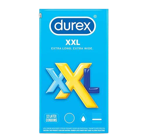 Bao cao su Durex XXL size lớn thoải mái chống xuất tinh sớm 