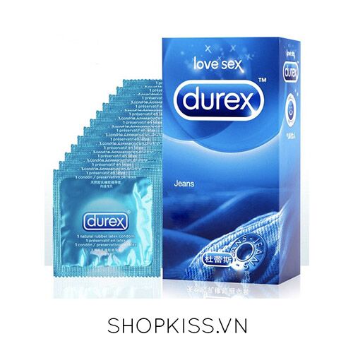 Bao Cao Su Durex Nhiều Chất Bôi Trơn Dịu Nhẹ Tránh Rát 
