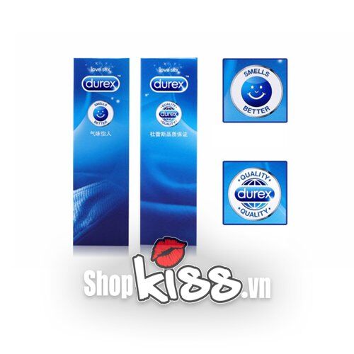 Bao Cao Su Durex Nhiều Chất Bôi Trơn Dịu Nhẹ Tránh Rát