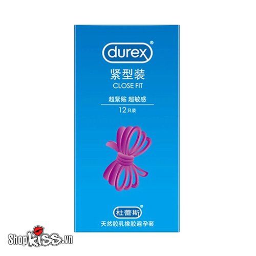 Bao Cao Su Durex Close Fit Cỡ Nhỏ Ôm Khít Siêu Sướng