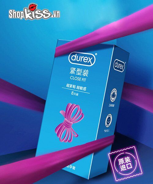 Bao Cao Su Durex Close Fit Cỡ Nhỏ Ôm Khít Siêu Sướng