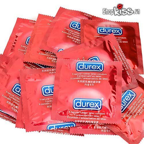 Bao cao su siêu mỏng Durex Love phòng tránh thai an toàn