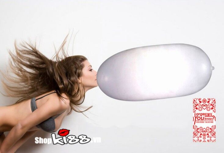 Bao cao su size lớn nam Large You Know an toàn thoải mái tăng khoái cảm