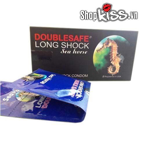 Bao cao su Doublesafe Long Sock mỏng kéo dài thời gian quan hệ