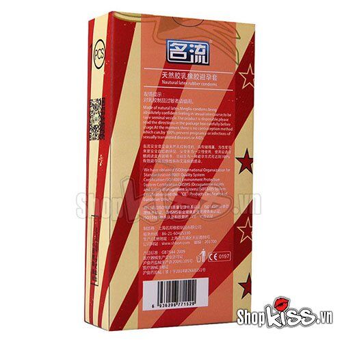 Bao cao su quan hệ bằng miệng hương cherry chống thai bảo vệ khỏe mạnh