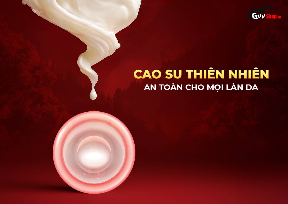 Bao cao su Shell Tropical Prolong siêu mỏng kéo dài hương trái cây
