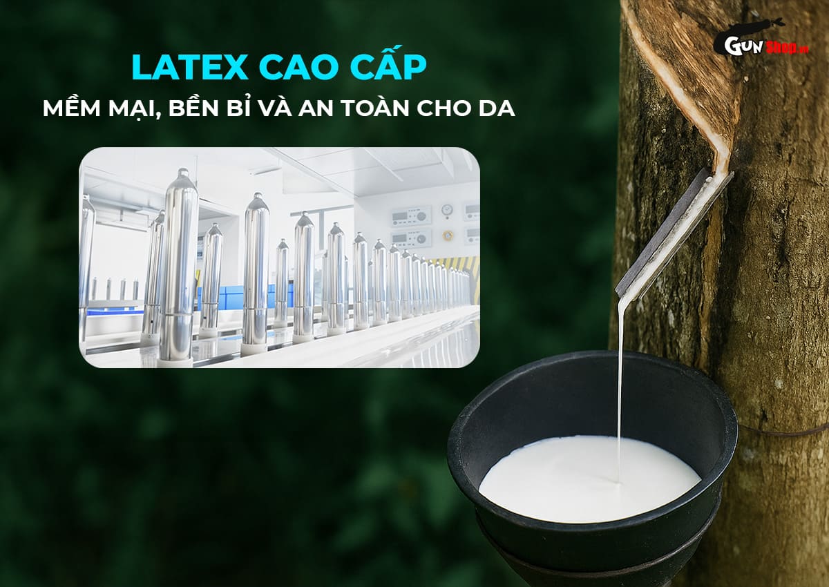 Bao cao su Shell Triple Mix 12 cái Hàn Quốc siêu mỏng kích thích