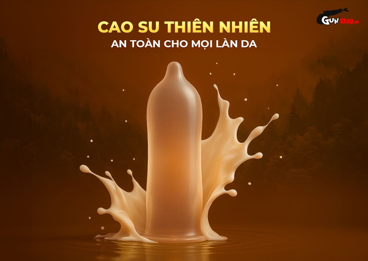 Bao cao su Shell Sensitive Prolong siêu mỏng 0.03mm kéo dài thời gian cực đỉnh hương vani