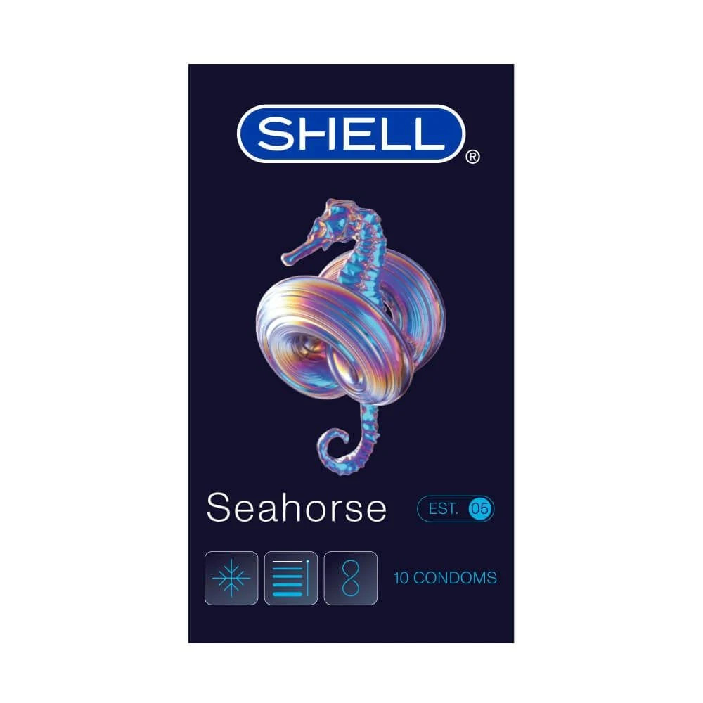 Bao cao su Shell Seahorse kéo dài thời gian an toàn Hàn Quốc 