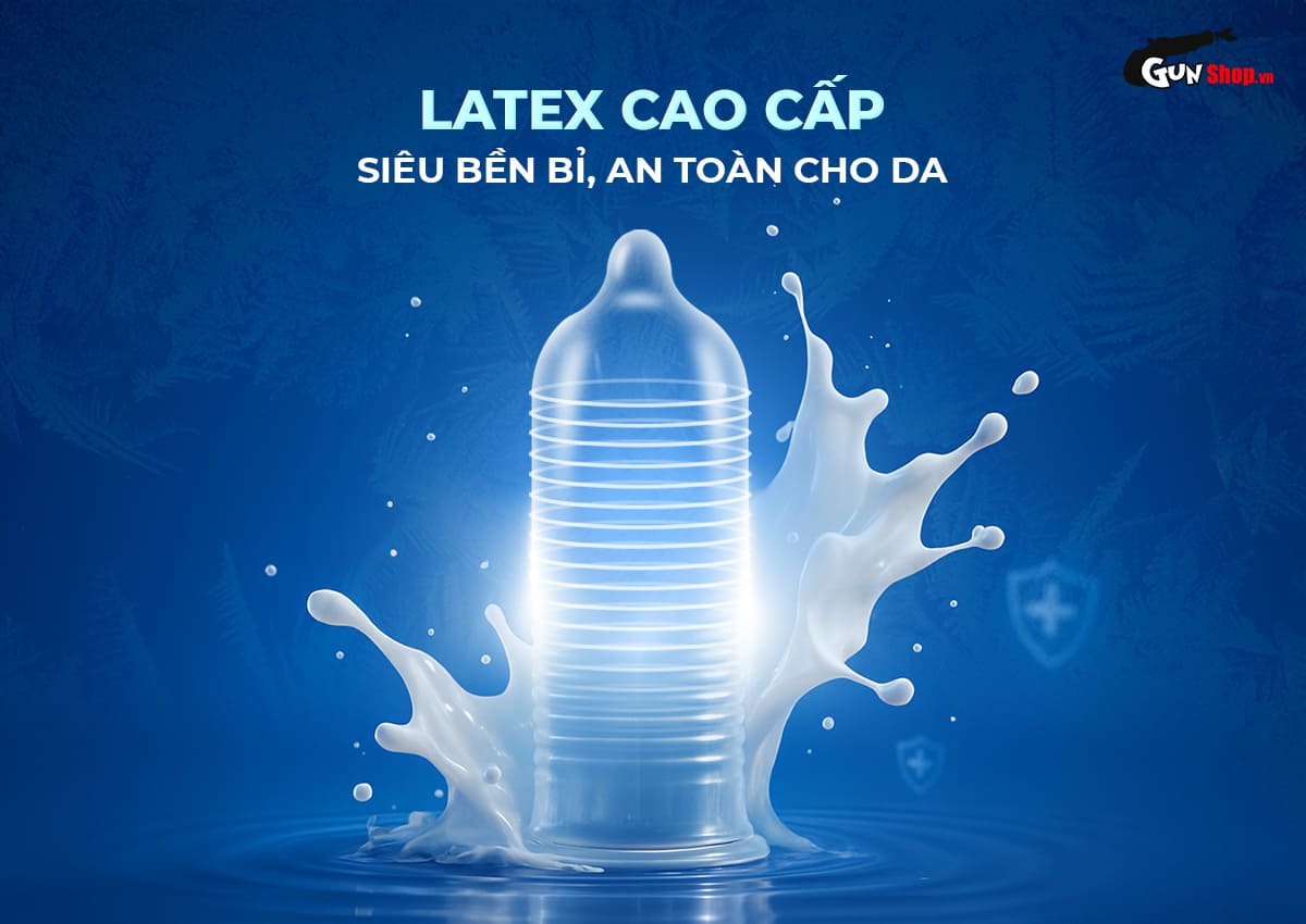 Bao cao su Shell Seahorse kéo dài thời gian hộp 10 cái an toàn mềm mại