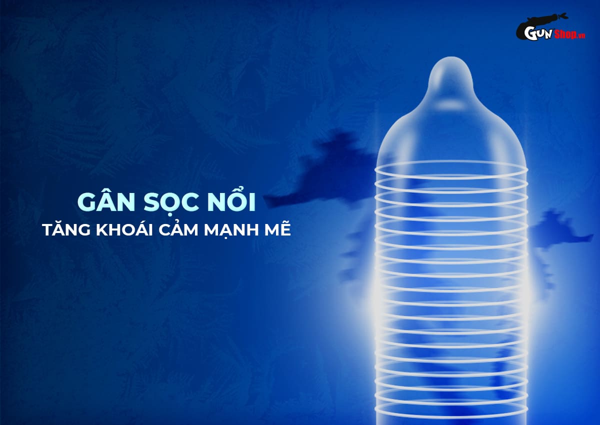 Bao cao su Shell Seahorse kéo dài thời gian hộp 10 cái an toàn mềm mại