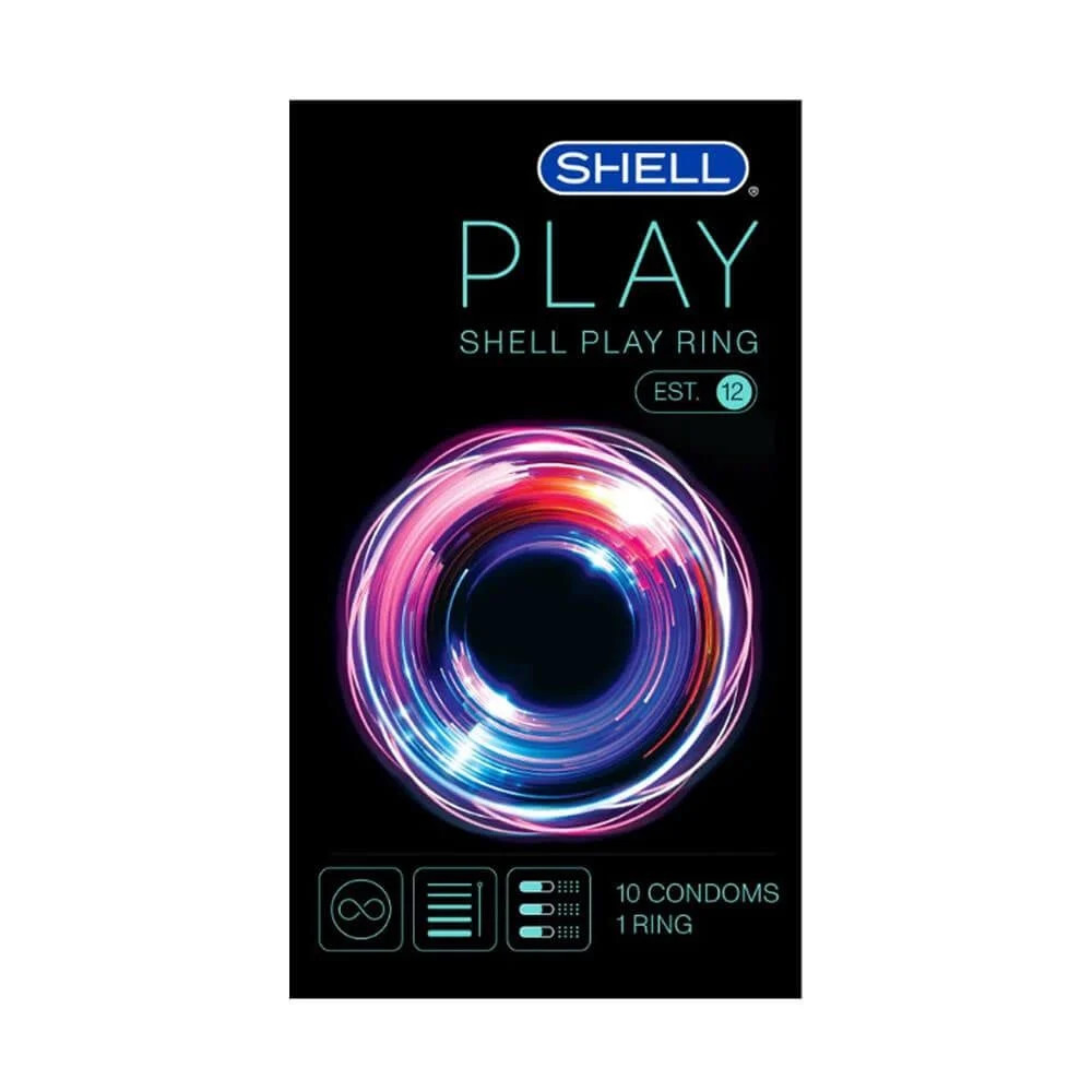 Bao cao su Shell Play Ring kéo dài quan hệ có vòng đeo 