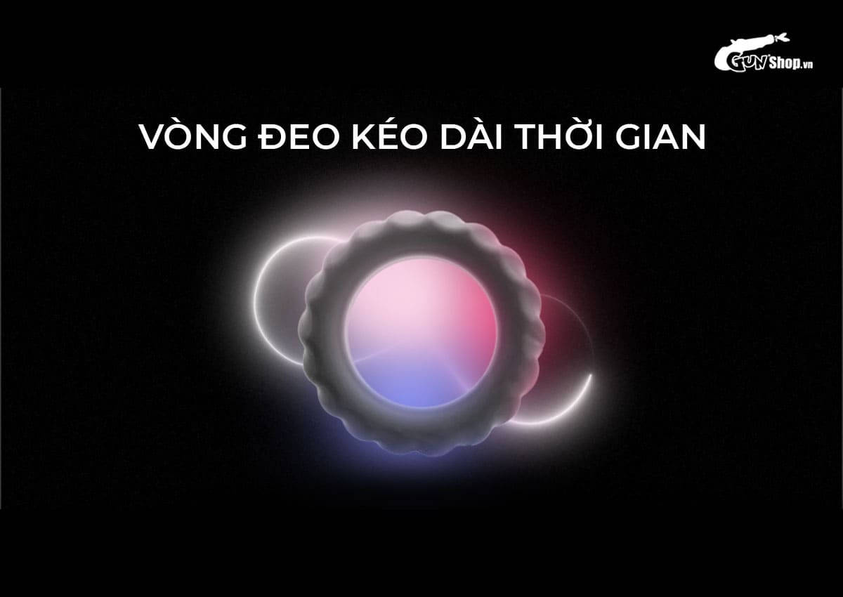 Bao cao su Shell Play Ring 6 tính năng hộp 10 cái kèm vòng kéo dài