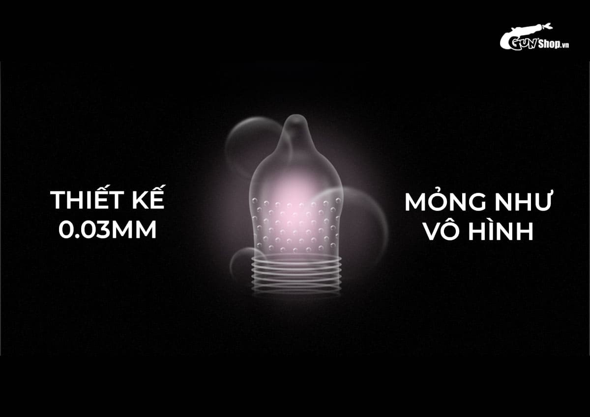 Bao cao su Shell Play Ring 6 tính năng hộp 10 cái kèm vòng kéo dài