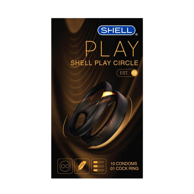  Đánh giá Bao cao su Shell Play Circle 6 tính năng - Hộp 10 cái + 1 vòng đeo kéo dài thời  giá sỉ 