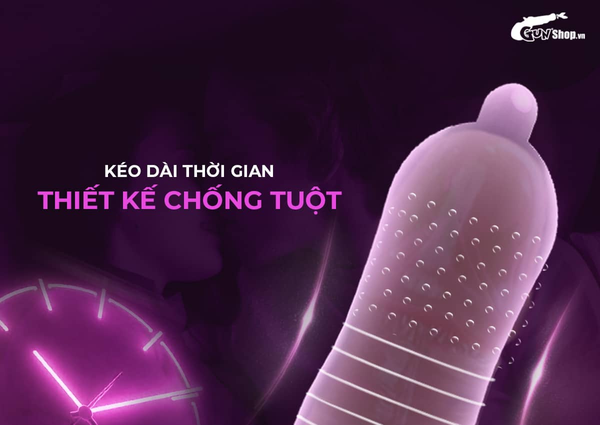 Bao cao su Shell Play 6 tính năng tặng vòng kéo dài thời gian Bao cao su Shell Play 6 tính năng tặng vòng kéo dài thời gian