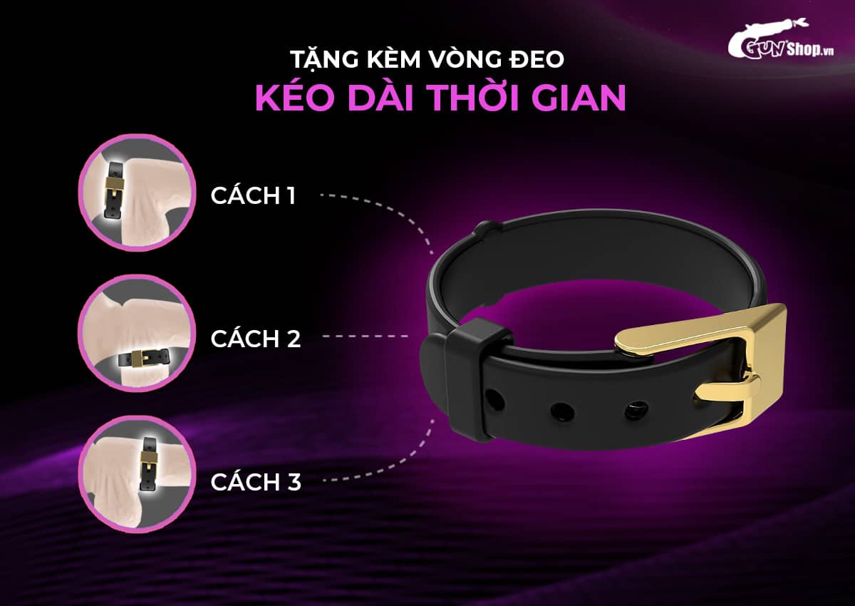 Bao cao su Shell Play 6 tính năng tặng vòng kéo dài thời gian Bao cao su Shell Play 6 tính năng tặng vòng kéo dài thời gian