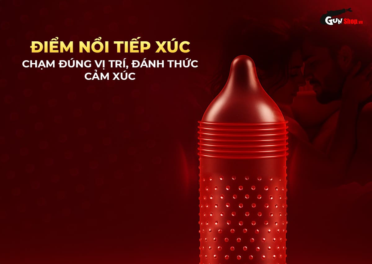 Bao cao su Shell Performax 6 in 1 hộp 10 cái kéo dài thời gian