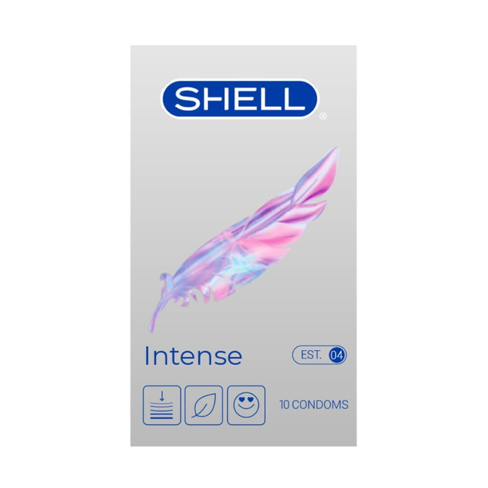 Bao Cao Su Shell Intense Siêu Mỏng 0.04mm Hộp 10 Cái 